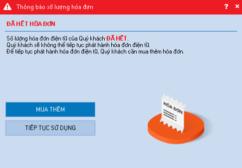 Thông Báo Cho Kh Khi Sắp Hết Hoặc Đã Hết Thời Hạn Sử Dụng, Số Lượng Hóa Đơn  Điện Tử Để Khách Hàng Gia Hạn/Mua Thêm – Help Amis